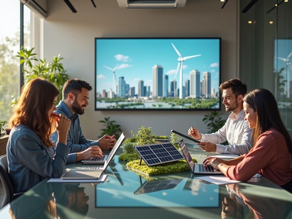 Descubra as Melhores Estratégias de Marketing em Energia Renovável para Impulsionar Seu Negócio e Conquistar Clientes 2 Estratégia importe de marketing em energia renovável são as parcerias